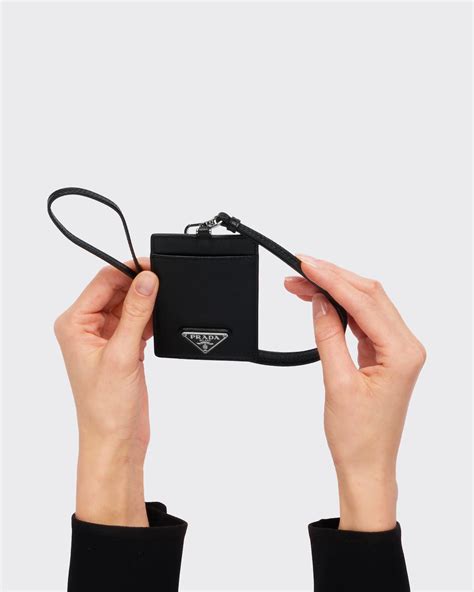 prada badge holder price